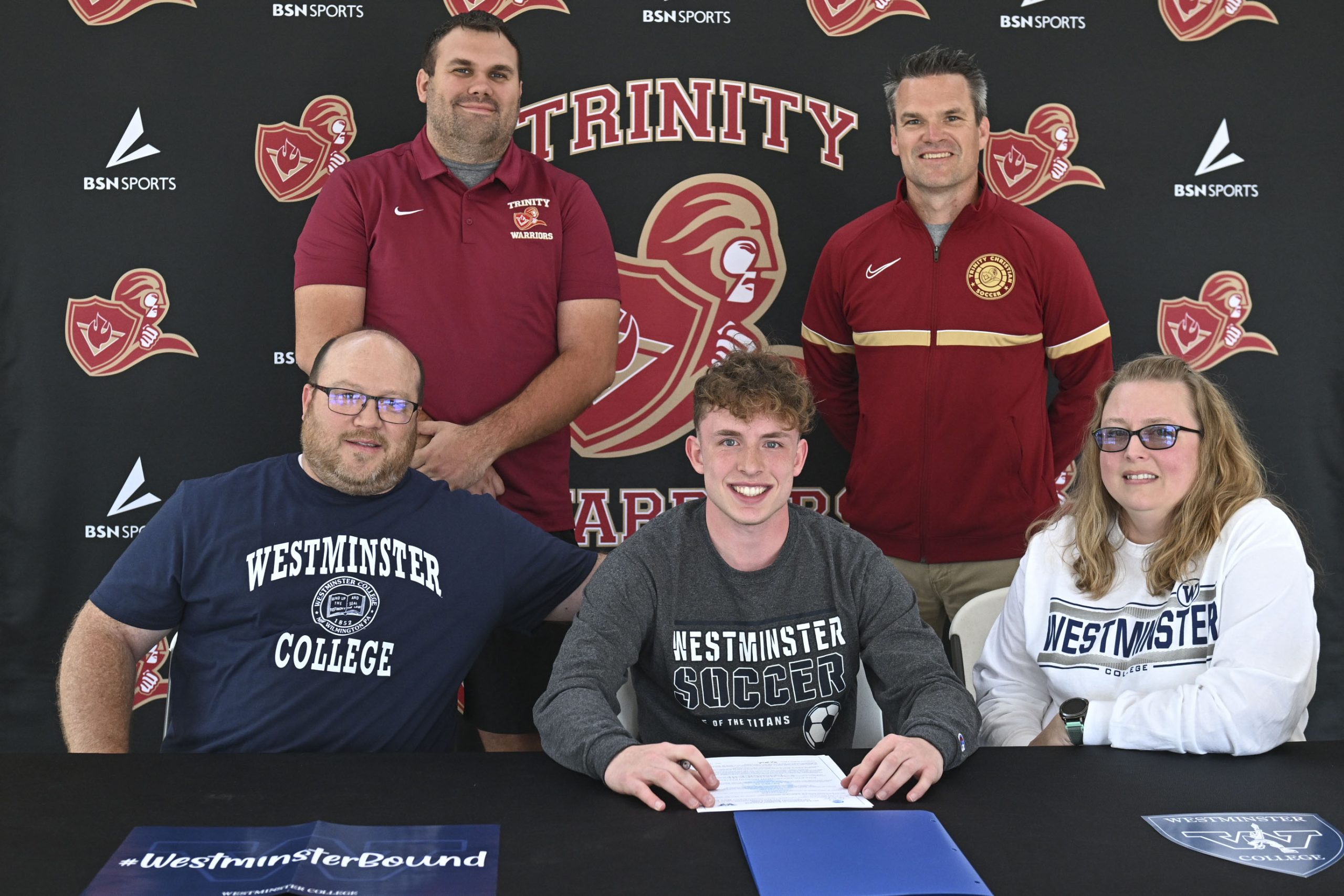 Trinity Christian's Kyle Knight signs with Westminster soccer